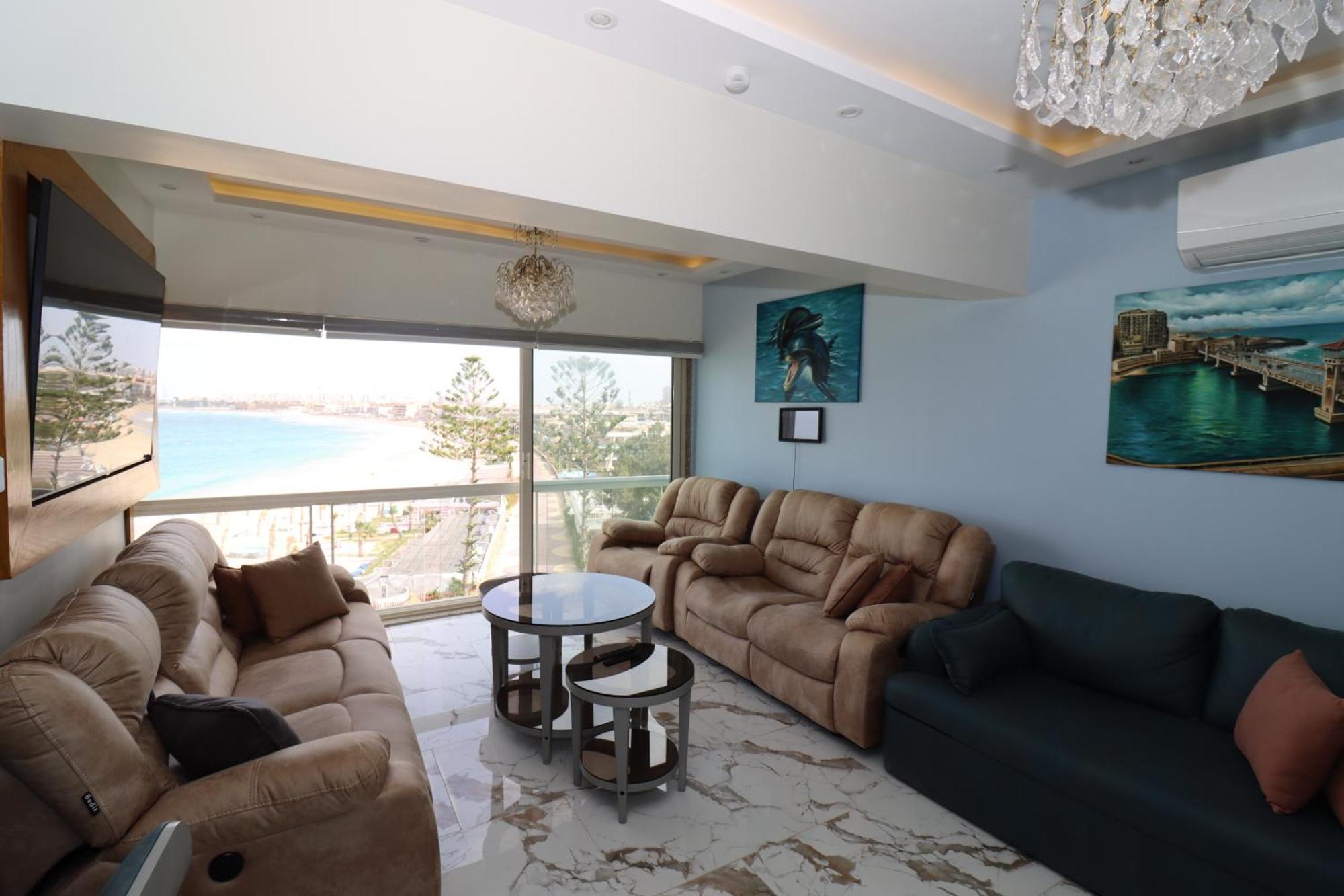 Beach Luxury Mamoura Private Beach Александрия Экстерьер фото